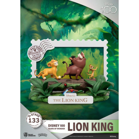 Disney 100 Years Of Wonder Diorama Pvc D-Stage Lion King 10 Cm