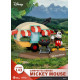 Mickey Mouse Disney Diorama Pvc D-Stage Campsite Series 10 Cm