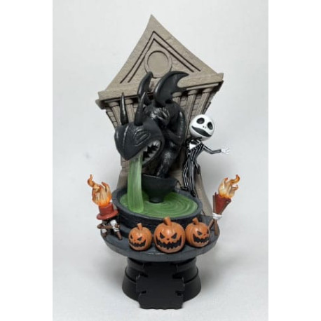 Nightmare Before Christmas Diorama Pvc D-Stage The King Of Halloween 15 Cm