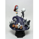 Pesadilla Antes De Navidad Diorama Pvc D-Stage Jack & Sally 15 Cm