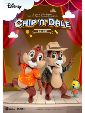 Chip & Chop : Guardians Rescuers Dynamic 8Ction Heroes Figure 1/9 Chip & Dale 10 Cm