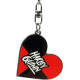 DC COMICS - Keychain "Heart Harley Quinn" X4