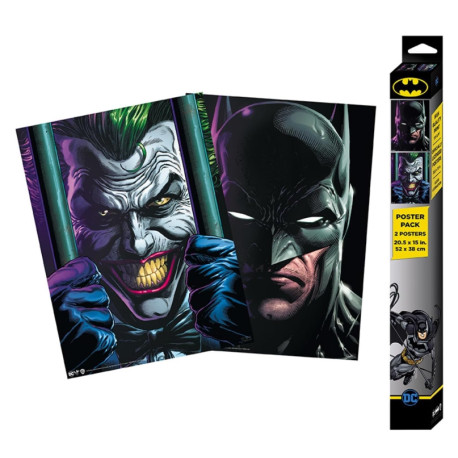 DC COMICS - Set 2 Posters Chibi 52x38 - Batman and Joker x4*