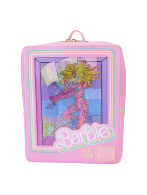 Bolso Mochila Mattel Loungefly Mini Barbie 65Th Anniversary Doll Box