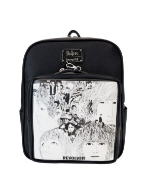 Loungefly The Beatles Backpack Bag Mini Revolver Album With Record Pouch