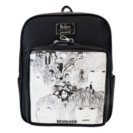 Bolso Mochila The Beatles Loungefly Mini Revolver Album With Record Pouch