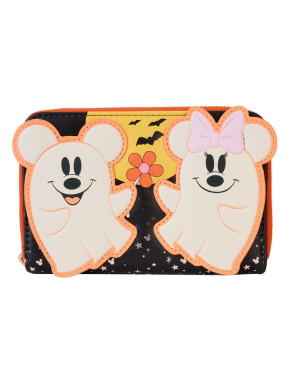 Cartera Disney Loungefly Monedero Mickey And Friends Halloween