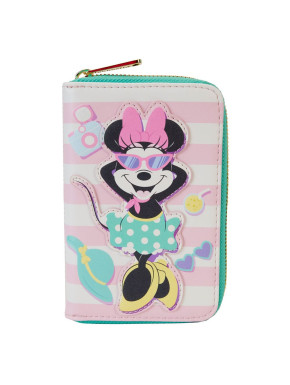 Cartera Disney Loungefly Monedero Minnie Mouse Vacation Style