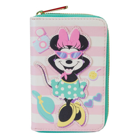 Cartera Disney Loungefly Monedero Minnie Mouse Vacation Style