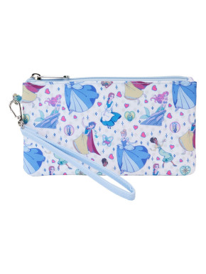 Cartera Disney Loungefly Monedero Princess Manga Style Aop Wristlet