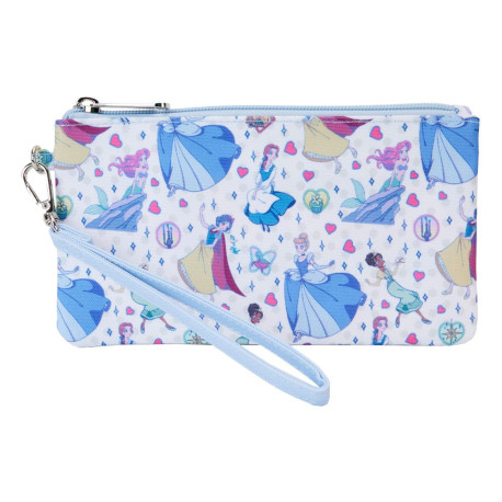 Cartera Disney Loungefly Monedero Princess Manga Style Aop Wristlet