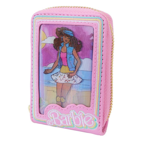 Cartera Mattel Loungefly Monedero Barbie 65Th Anniversary Doll Box