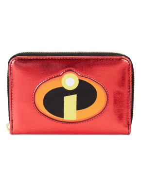 Cartera Pixar Loungefly Monedero Los Increíbles 20Th Anniversary Metallic Cosplay