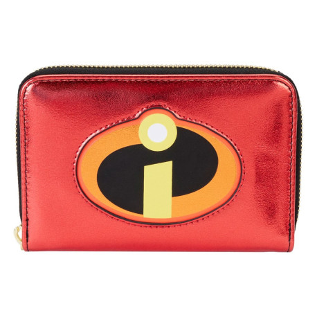 Cartera Pixar Loungefly Monedero Los Increíbles 20Th Anniversary Metallic Cosplay