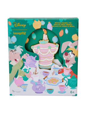 Loungefly Assiettes émaillées Unbirthday Cake Limited Edition 8 Cm Disney