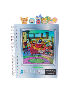 Libreta Nickelodeon Loungefly Premium Retro Tv