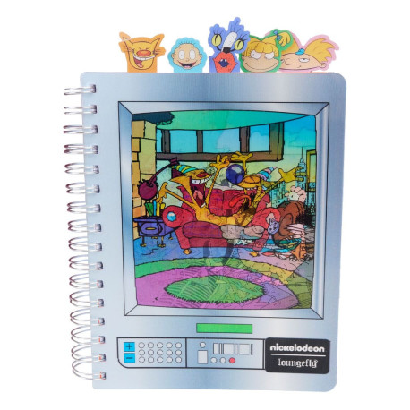 Libreta Nickelodeon Loungefly Premium Retro Tv