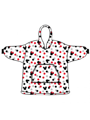 Poncho Minnie Disney Infantil franela