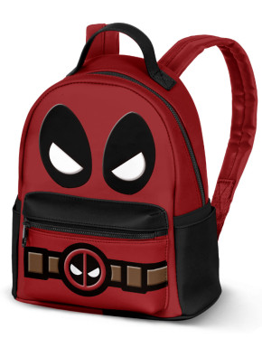 Marvel Deadpool Chibi Mochila Heady, Rojo