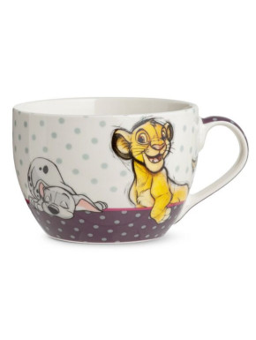 Taza cappuccino animales Disney