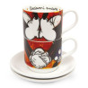 Set 2 tazas expresso Mickey & Minnie Disney EGAN