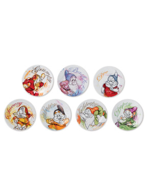 Set de 7 assiettes Blanche-Neige et les sept nains Disney by EGAN