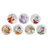 Set de 7 assiettes Blanche-Neige et les sept nains Disney by EGAN