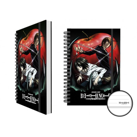 Cuaderno espiral A5 Death Note Manzana