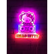 Mural Luminoso Neon Hello Kitty DJ 30 cm