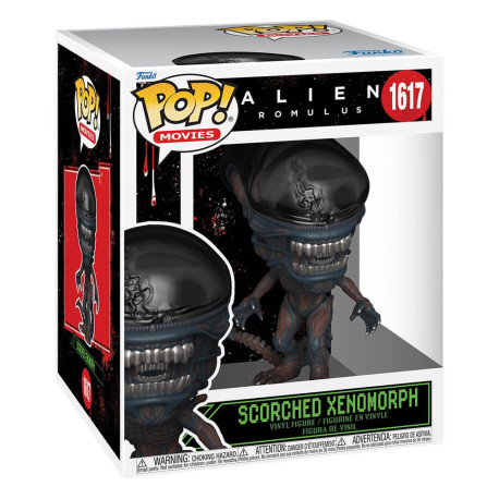 Aliens Romulus Super Sized POP! Animation Vinyl Figura Scorched Xenomorph 15 cm