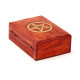 Caja madera pentagrama 17x12cm