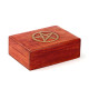 Caja madera pentagrama 17x12cm