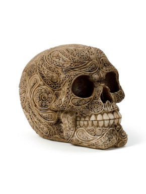 Figura calavera estilo damasco 11cm