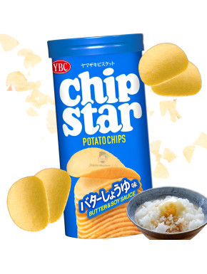 Chipstar Pommes de terre aromatisées au beurre 50g