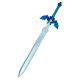 Replica 1:1 steel Master Sword Zelda