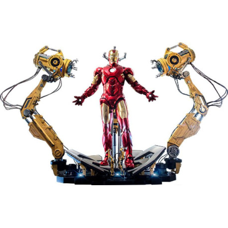 Figura 1/4 Iron Man Mark Iv With Suit-Up Gantry 49 Cm Iron Man 2