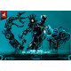 Figura 1/6 Neon Tech Iron Man With Suit-Up Gantry 32 Cm Iron Man 2