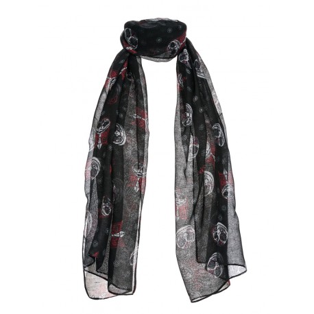 Scarf Nightmare Before Christmas Jack and Sally