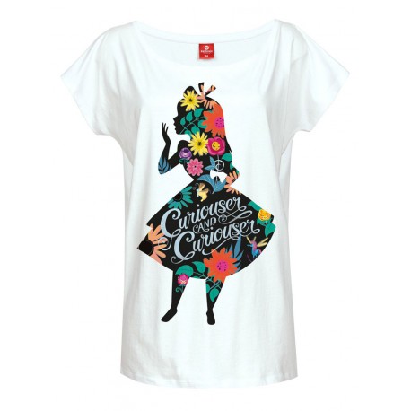 kiwi Conceder traición Camiseta Disney Alicia Flower Power por 24.00€ - lafrikileria.com