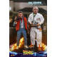 Figura Movie Masterpiece 1/6 Doc Brown 30 Cm Regreso Al Futuro