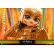 Minifigura Cosbaby (S) Golden Armor Wonder Woman (Flying Version) 10 Cm Wonder Woman 1984