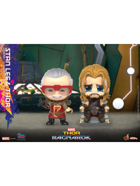 Minifiguras Cosbaby (S) Stan Lee & Thor 10 Cm Thor: Ragnarok