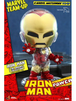 Minifigura Cosbaby (S) Iron Man (The Origins Collection) 10 Cm Marvel Comics