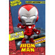 Minifigura Cosbaby (S) Iron Man (Silver Centurion Armor) 10 Cm Marvel Comics