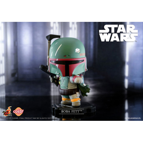 Minifigura Cosbi Boba Fett White 8 Cm Star Wars