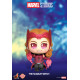 Minifigura Cosbi Scarlet Witch 8 Cm Bruja Escarlata Y Visión