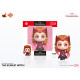 Minifigura Cosbi Scarlet Witch 8 Cm Bruja Escarlata Y Visión