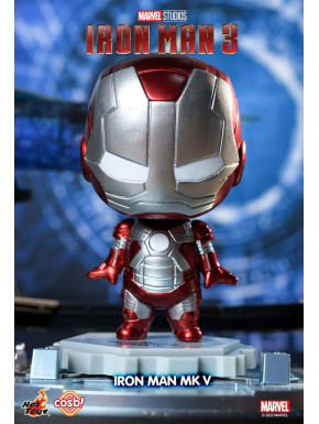 Minifigura Cosbi Iron Man Mark 5 8 Cm Iron Man 3