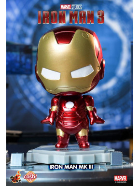 Minifigura Cosbi Iron Man Mark 3 8 Cm Iron Man 3