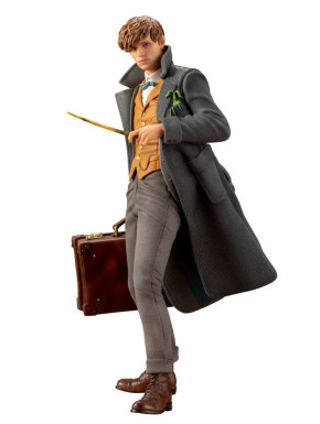 Figura Animales Fantásticos 2 Pvc Artfx+ 1/10 Newt Scamander 18 Cm